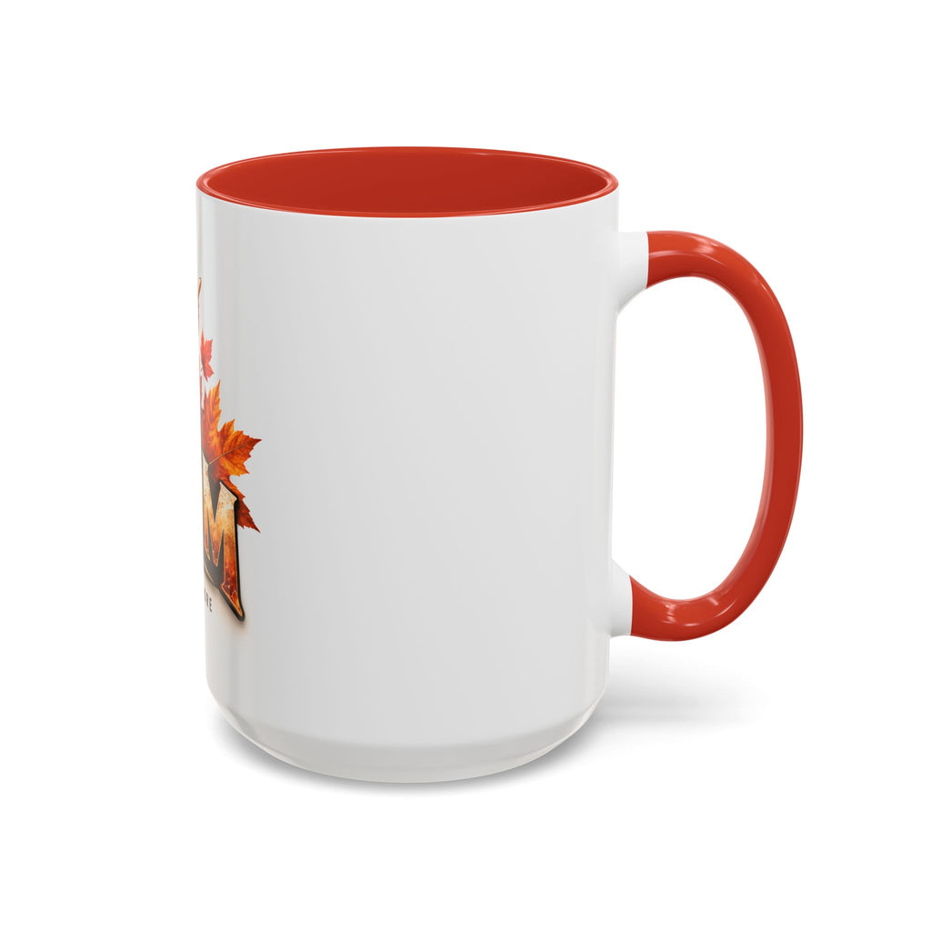 Adventure Freedom Coffee Mug — 'Freedom Lifestyle' Globe & Autumn Travel Design