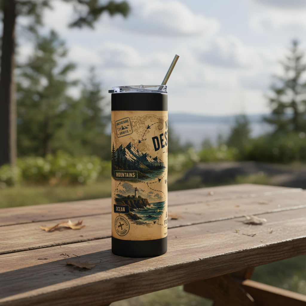 No Fixed Destination | Travel Tumbler