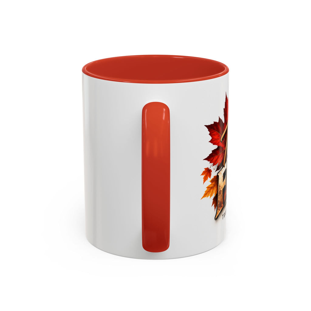 Adventure Freedom Coffee Mug — 'Freedom Lifestyle' Globe & Autumn Travel Design