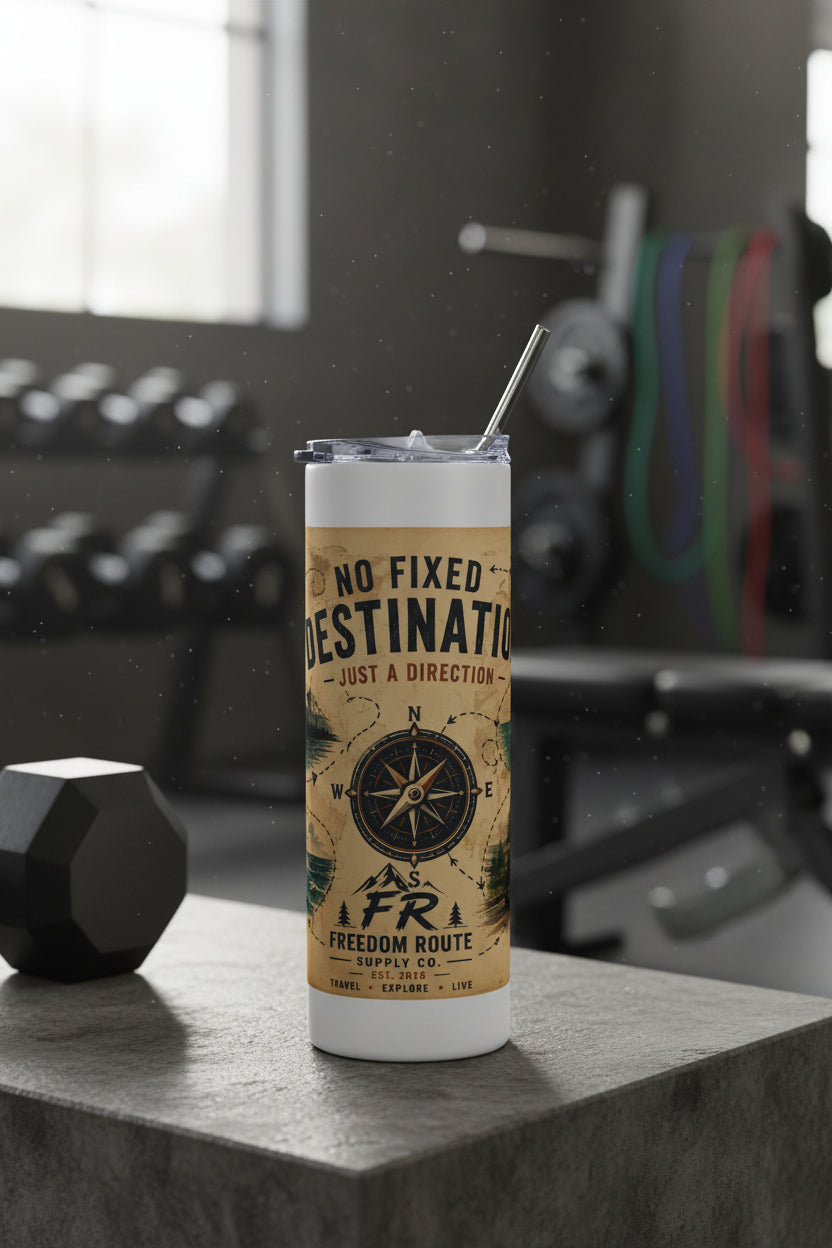 No Fixed Destination | Travel Tumbler