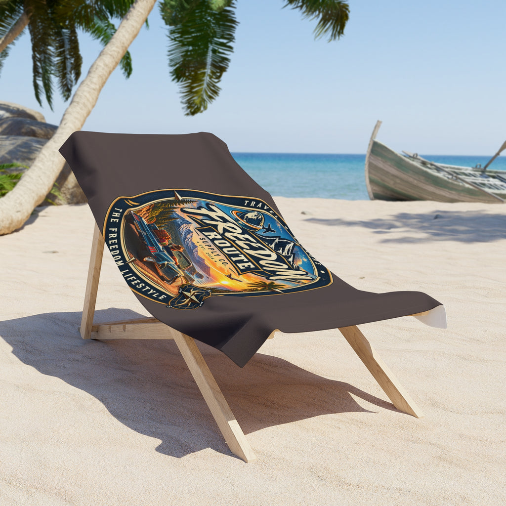 Freedom Route | Beach Towel