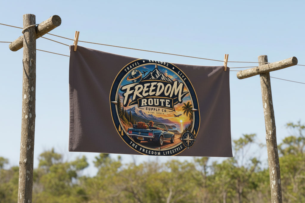 Freedom Route | Beach Towel