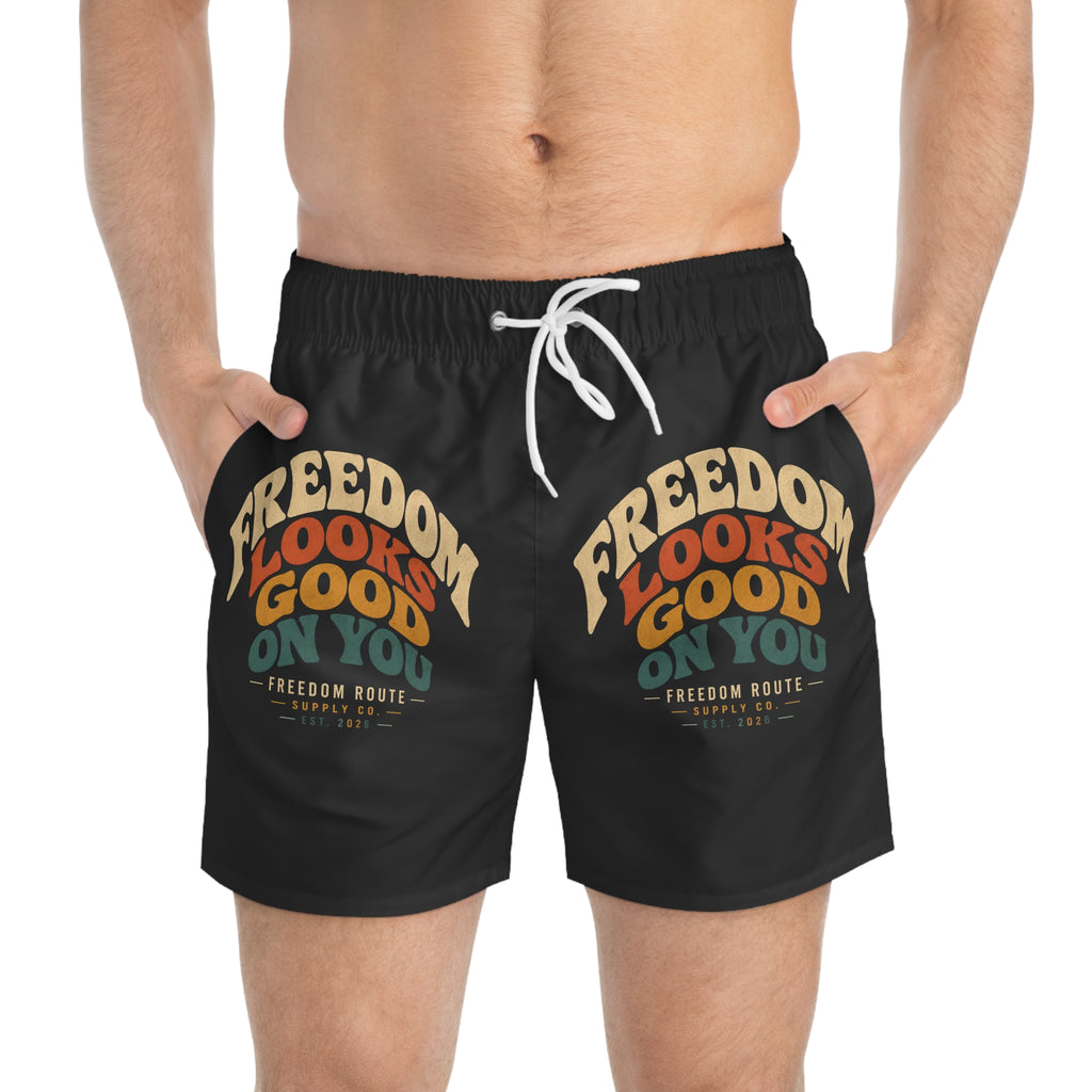 Freedom Looks Good On You | Swim Trunks