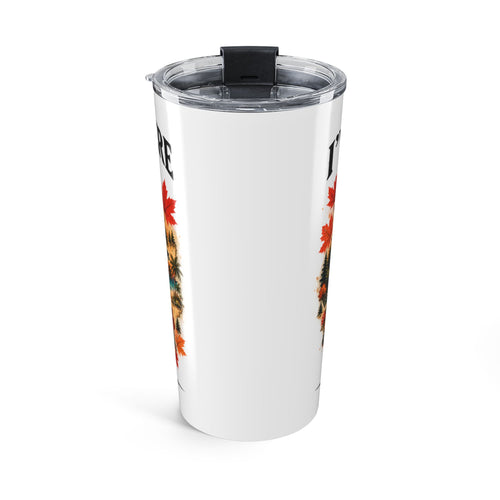20oz Travel Tumbler — 'Been Everywhere That Matters' Vintage Roadtrip Map Design