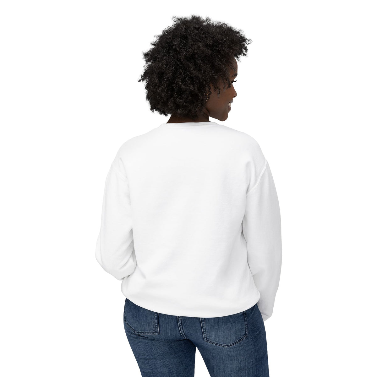 Freedom Lifestyle Crewneck Sweatshirt — Scenic Autumn Lake Design