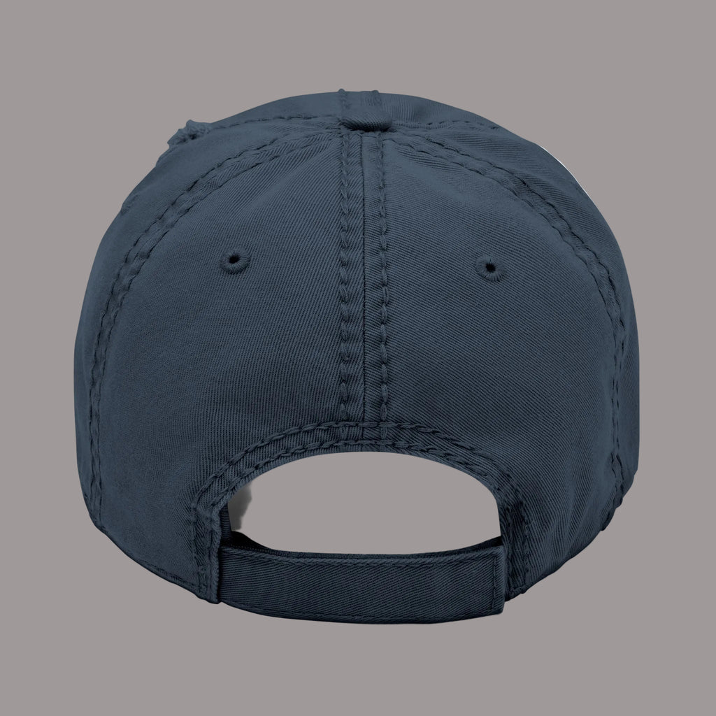 Distressed Embroidered Dad Hat — "Freedom Looks Good On You"