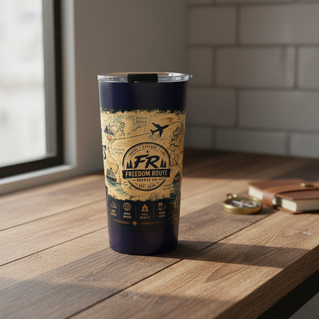 Freedom Route | Travel Tumbler