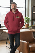 Freedom Lifestyle Hoodie — Scenic Autumn Lake Graphic Hooded Sweatshirt