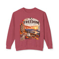 Freedom Lifestyle Crewneck Sweatshirt — Cozy Scenic Autumn Graphic