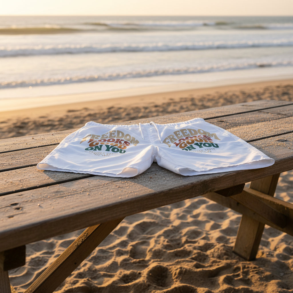 Freedom Looks Good On You | Swim Trunks